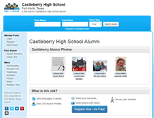 Tablet Screenshot of castleberryhighschool.org